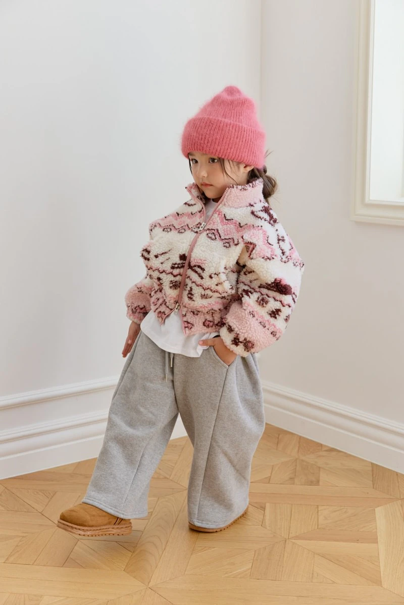 Double Fleece Balloon Pants by Dore Dore for Child - view 11