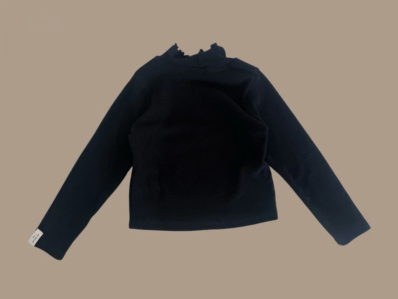 Wave Half-neck Turtleneck Tee by Dore Dore for Child - view 7