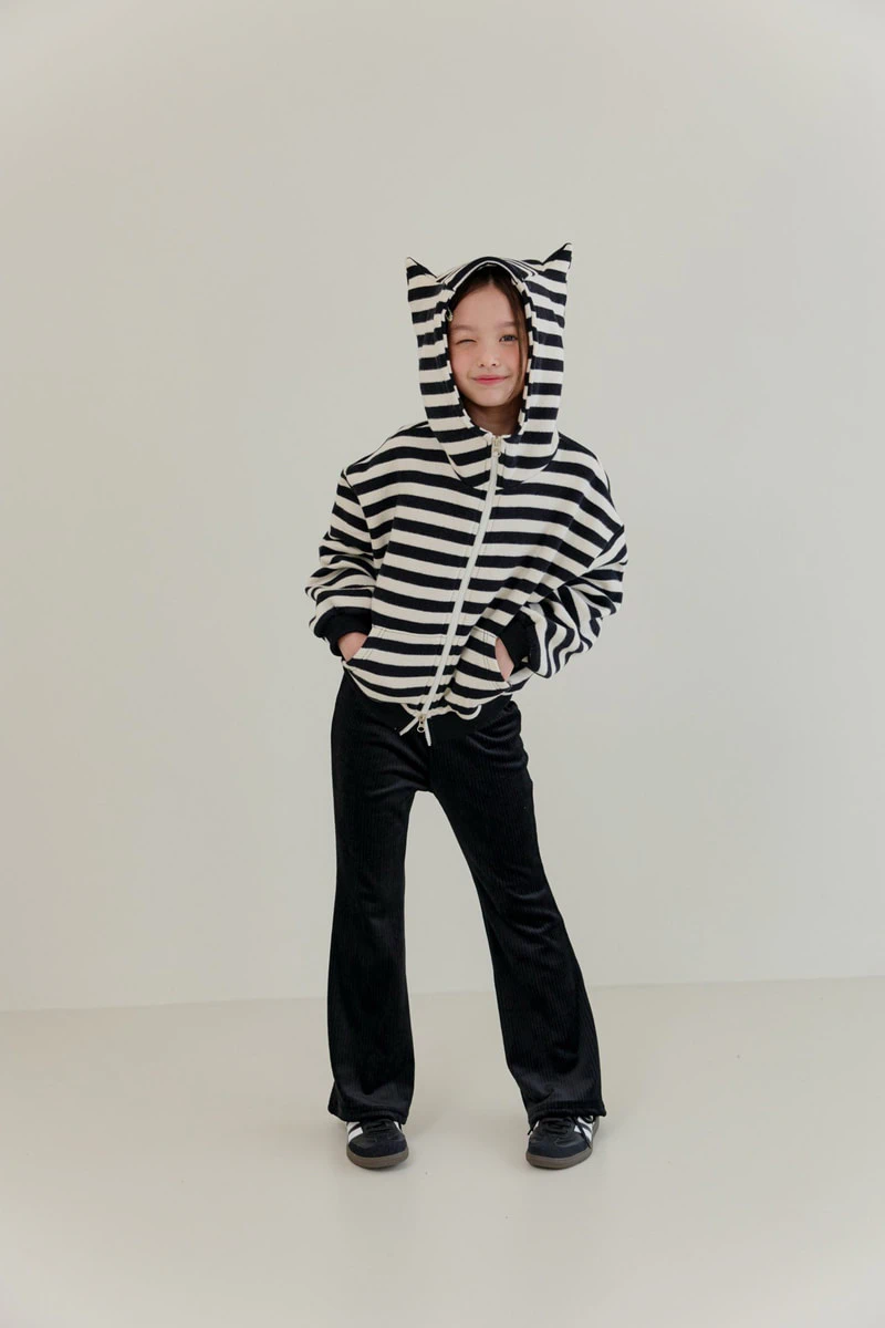 Double Fleece Cat Hooded Zip-up by Dore Dore for Child - view 10