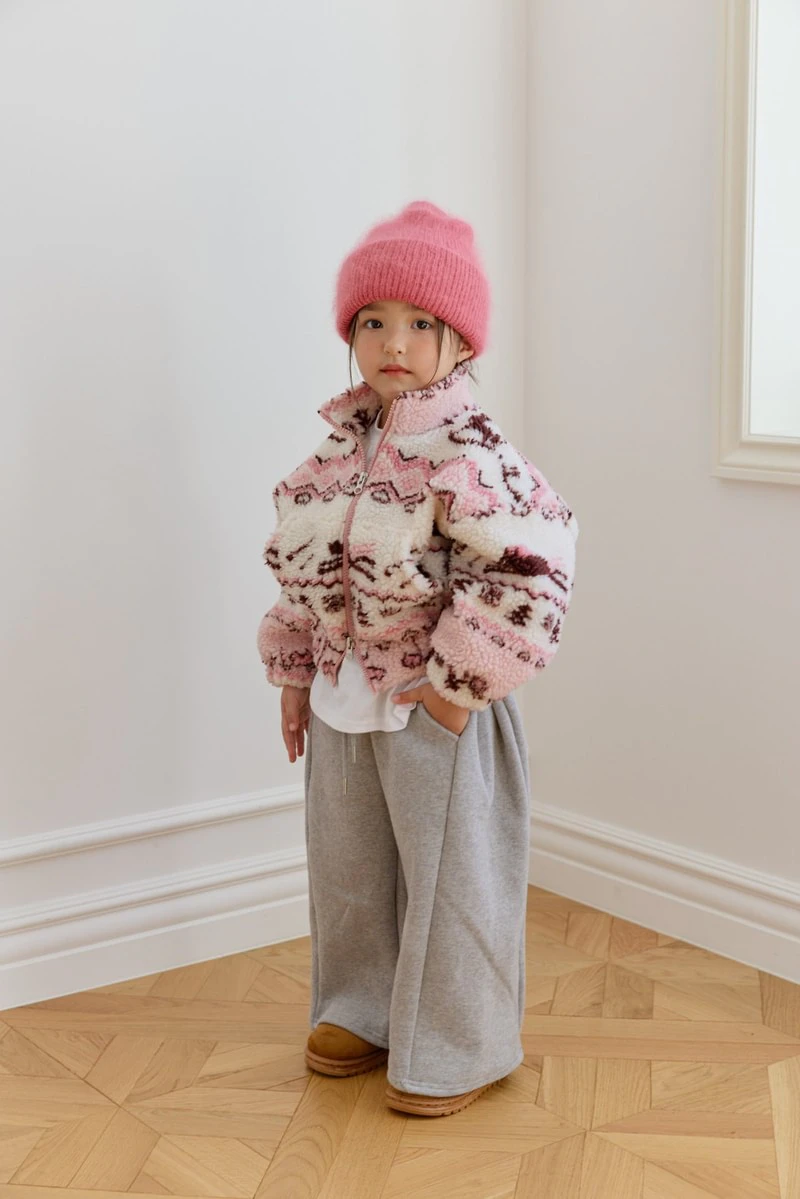 Double Fleece Balloon Pants by Dore Dore for Child - view 12