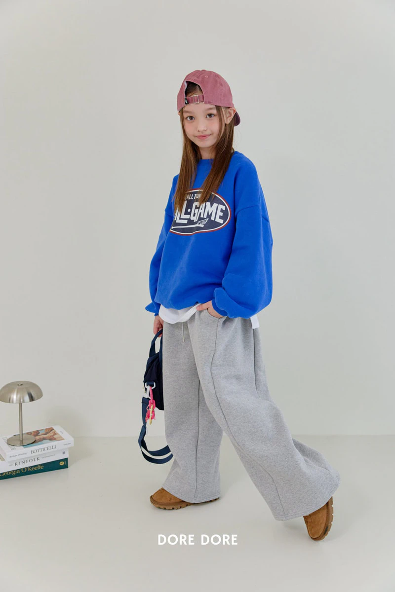 Double Fleece Ball Game Sweatshirt by Dore Dore for Child - view 9
