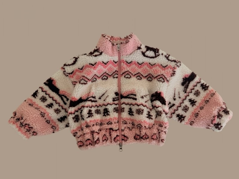 Bobbly Zip-up by Dore Dore for Child - view 3