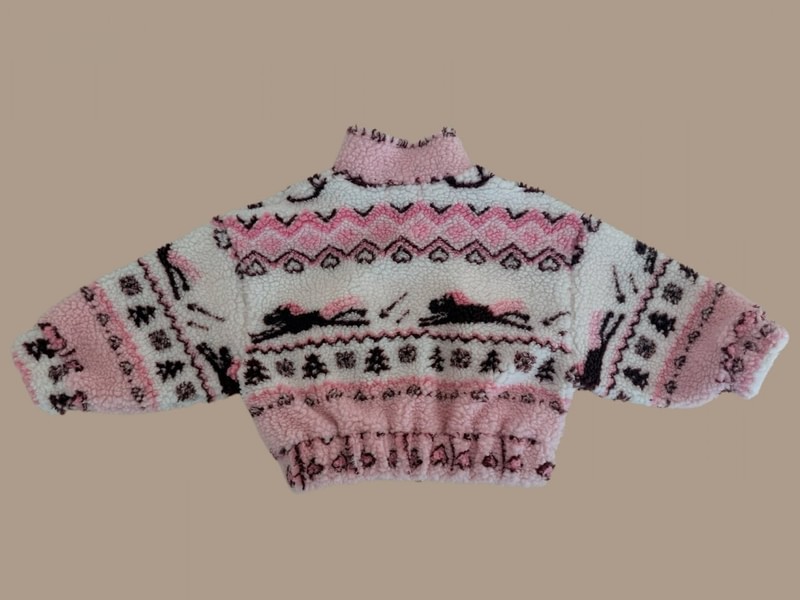 Bobbly Zip-up by Dore Dore for Child - view 4