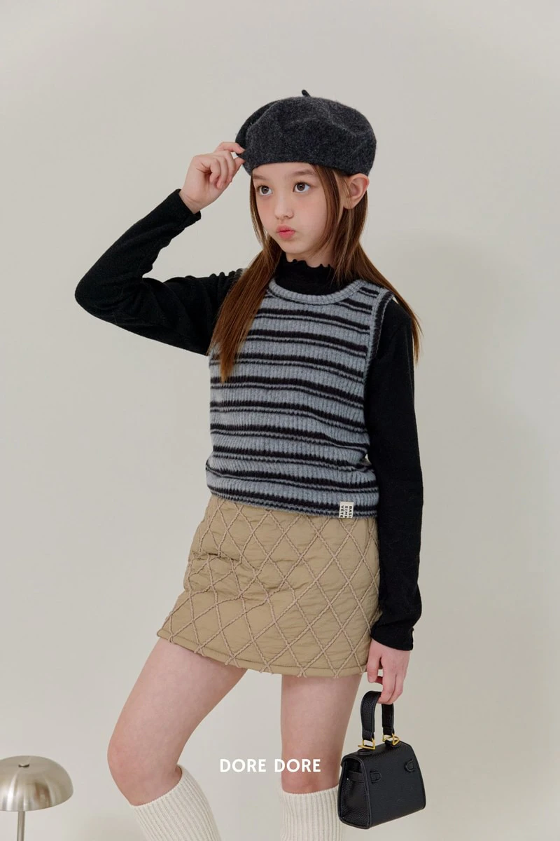 Striped Knit Vest by Dore Dore for Child - view 1