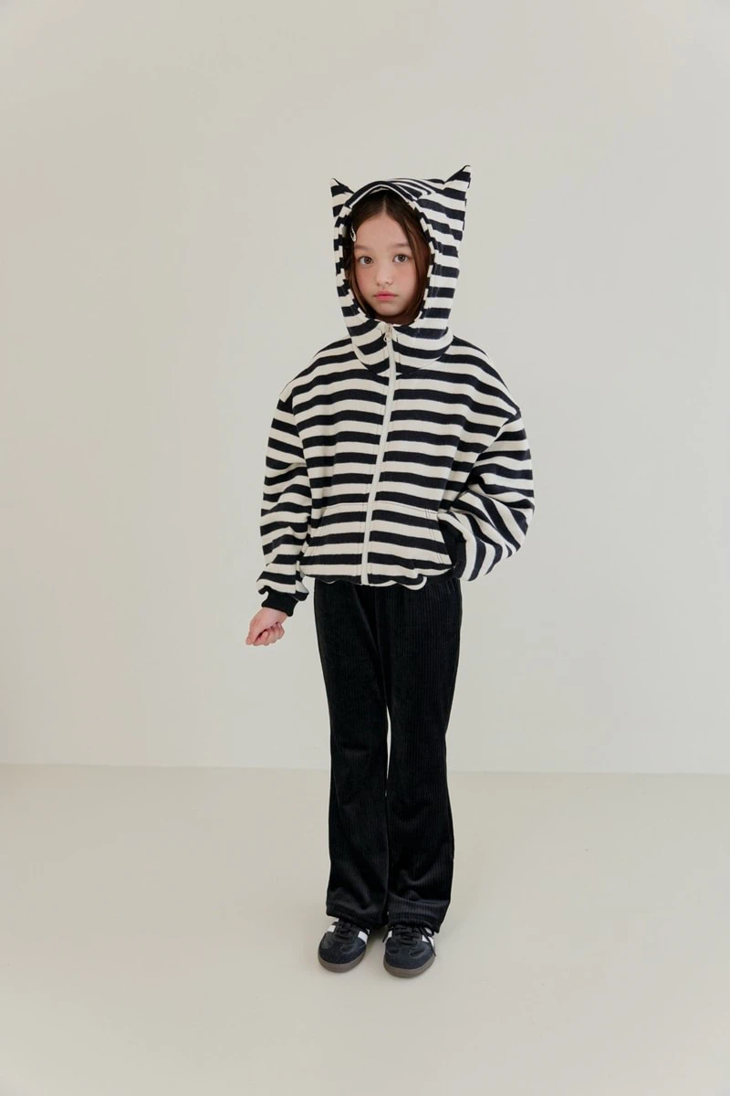 Double Fleece Cat Hooded Zip-up by Dore Dore for Child - view 12