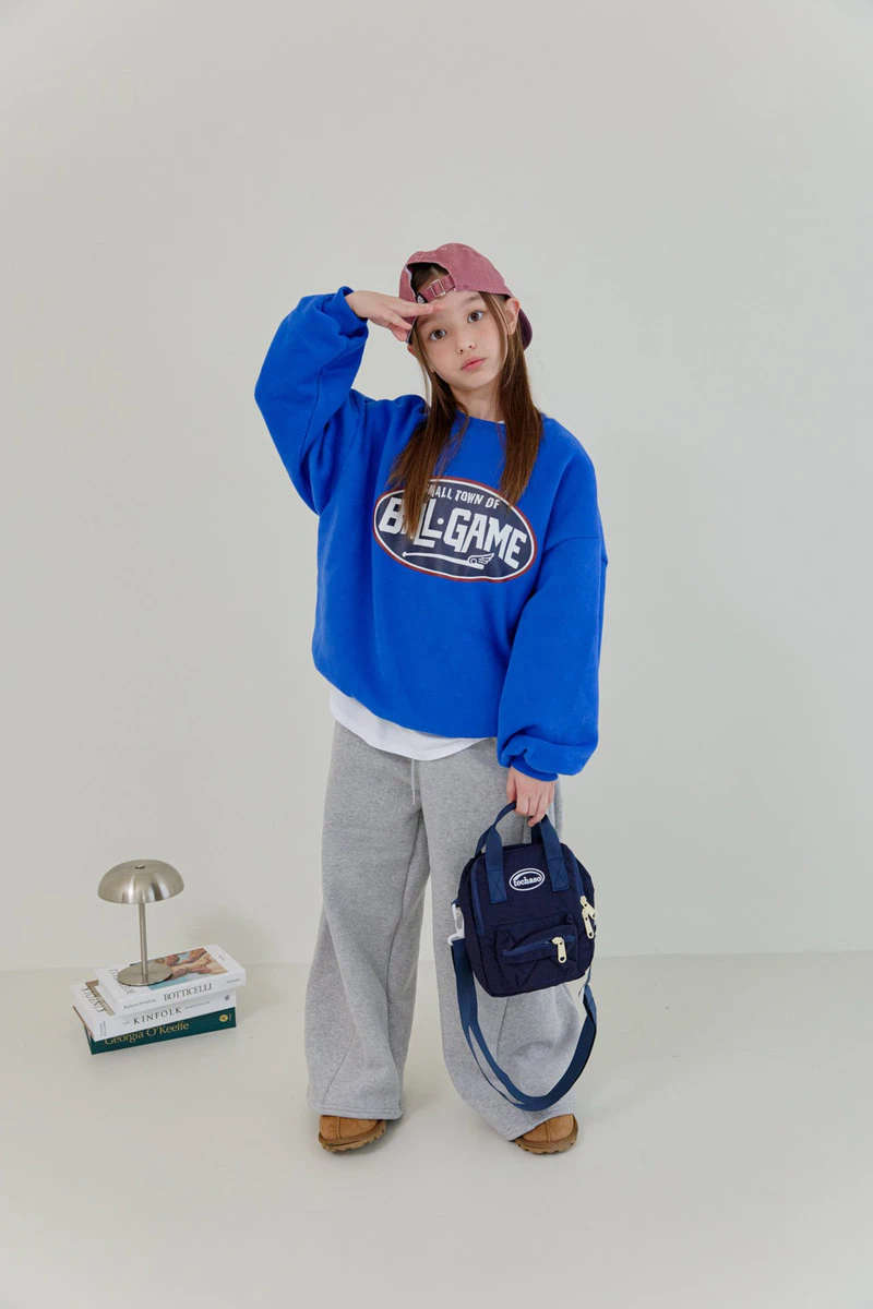 Double Fleece Ball Game Sweatshirt by Dore Dore for Child - view 11