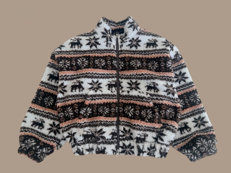 Bobbly Zip-up by Dore Dore for Child - view 5