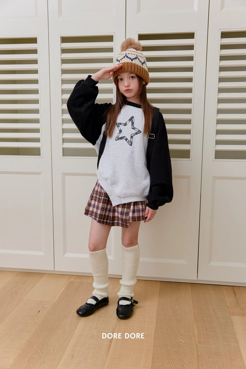 Double Fleece Asymmetric Sweatshirt by Dore Dore for Child - view 9