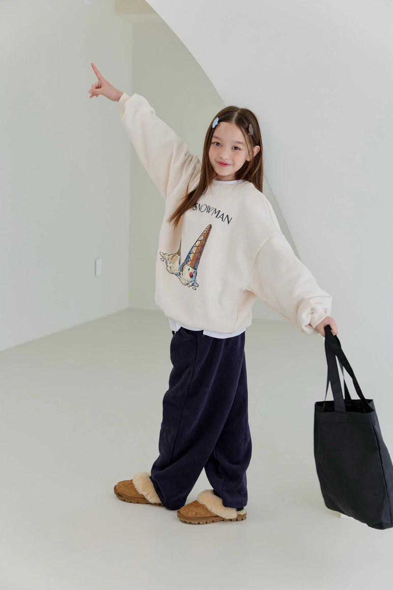 Double Fleece Slit Pocket Pants by Dore Dore for Child - view 1