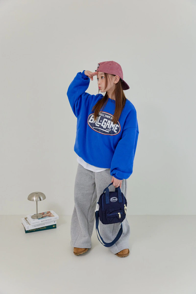 Double Fleece Ball Game Sweatshirt by Dore Dore for Child - view 12