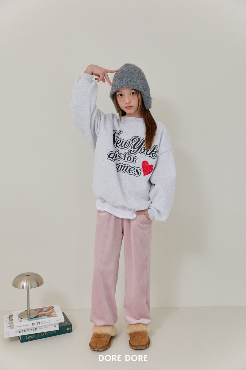 Double Fleece New York Sweatshirt by Dore Dore for Child - view 8