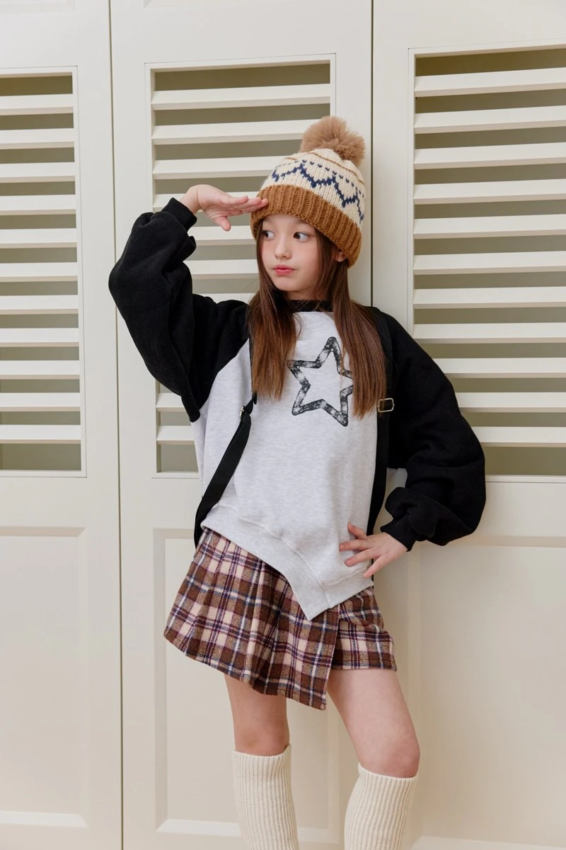 Double Fleece Asymmetric Sweatshirt by Dore Dore for Child - view 10