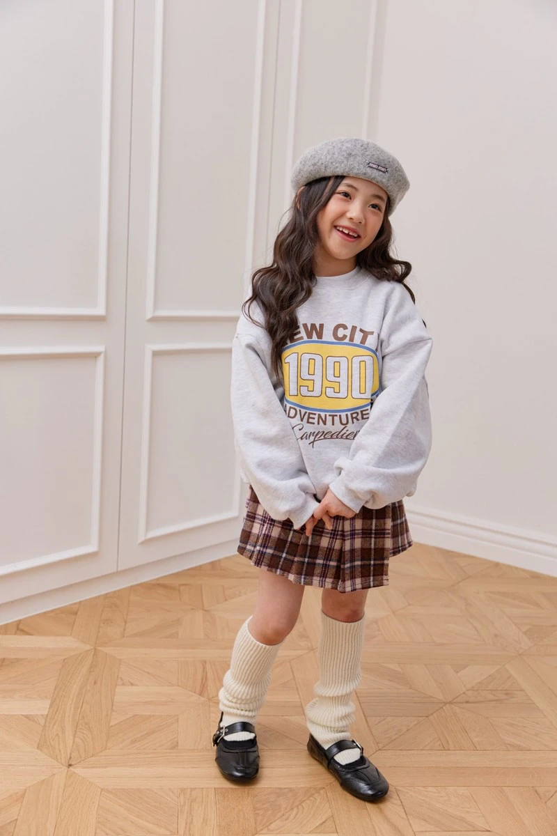 Velour Woolen Check Shorts by Dore Dore for Child - view 8