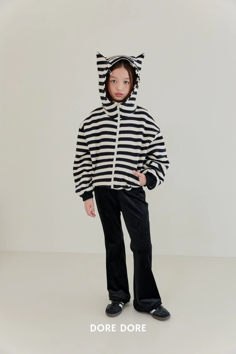 Mink Velour Jeggings by Dore Dore for Child - view 7
