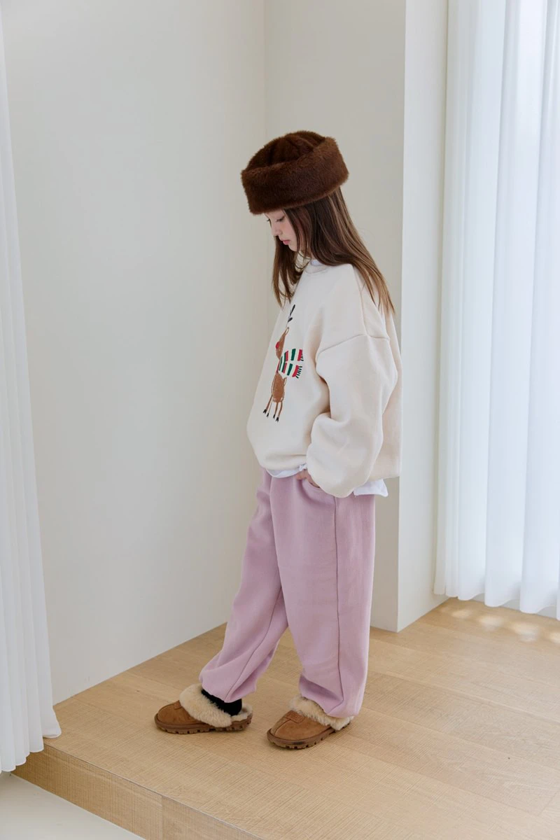 Double Fleece Jogger Pants by Dore Dore for Child - view 11