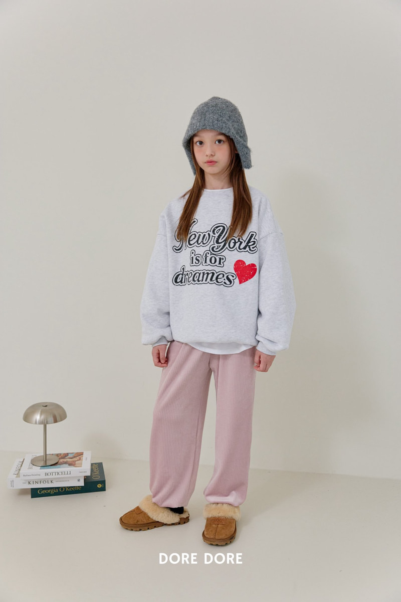 Double Fleece New York Sweatshirt by Dore Dore for Child - view 9