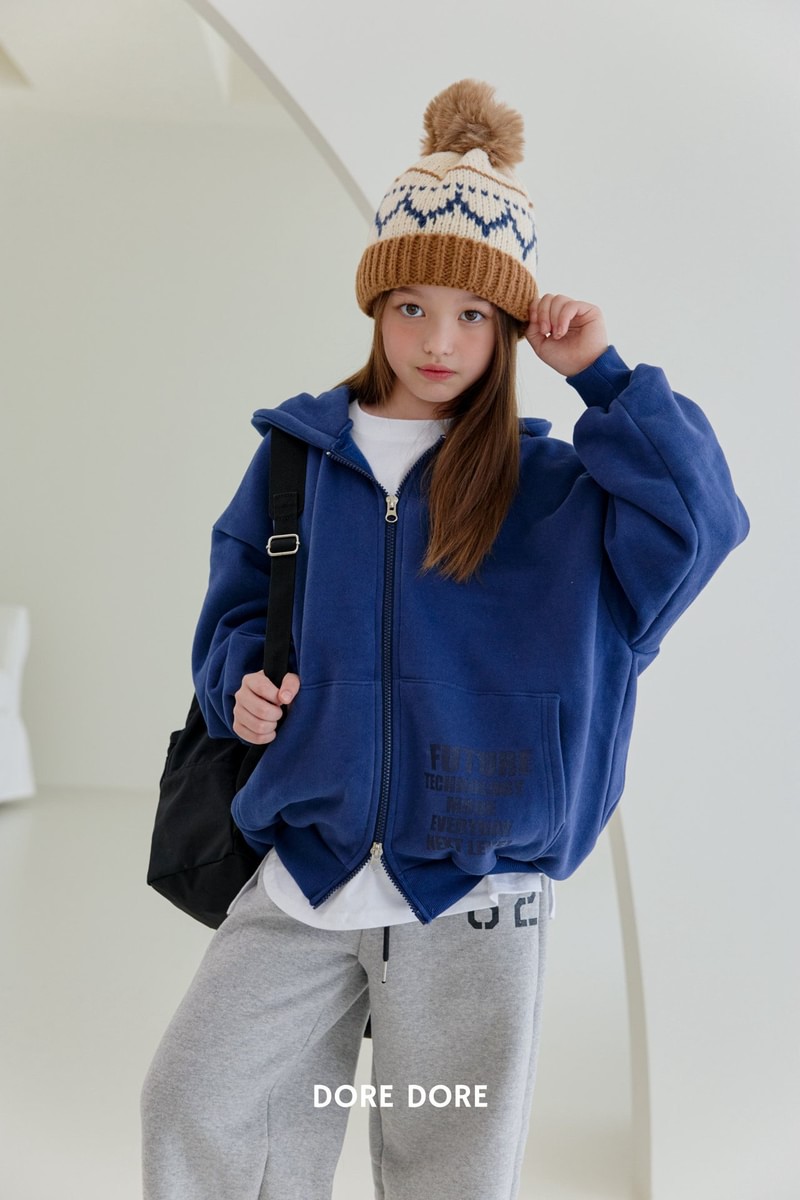 Double Fleece 62 Wide Pants by Dore Dore for Child - view 8