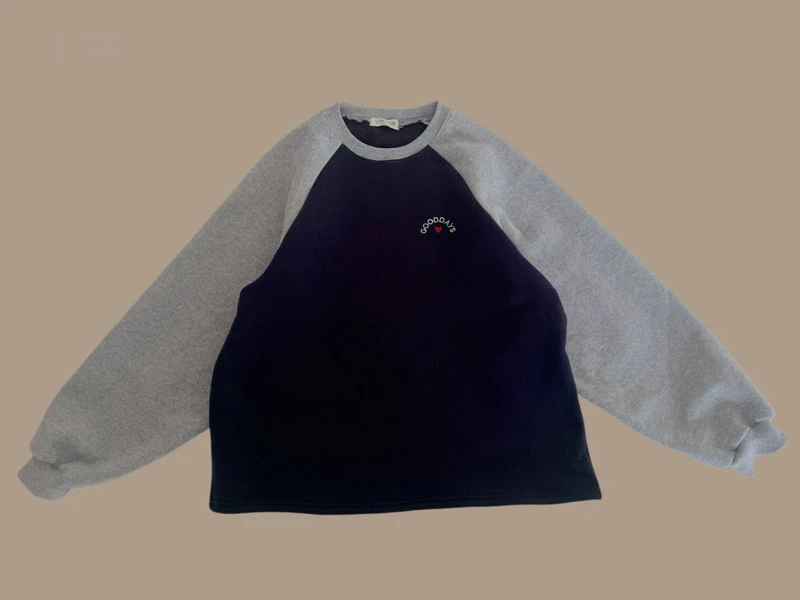 Double Fleece Raglan Sweatshirt by Dore Dore for Child - view 5