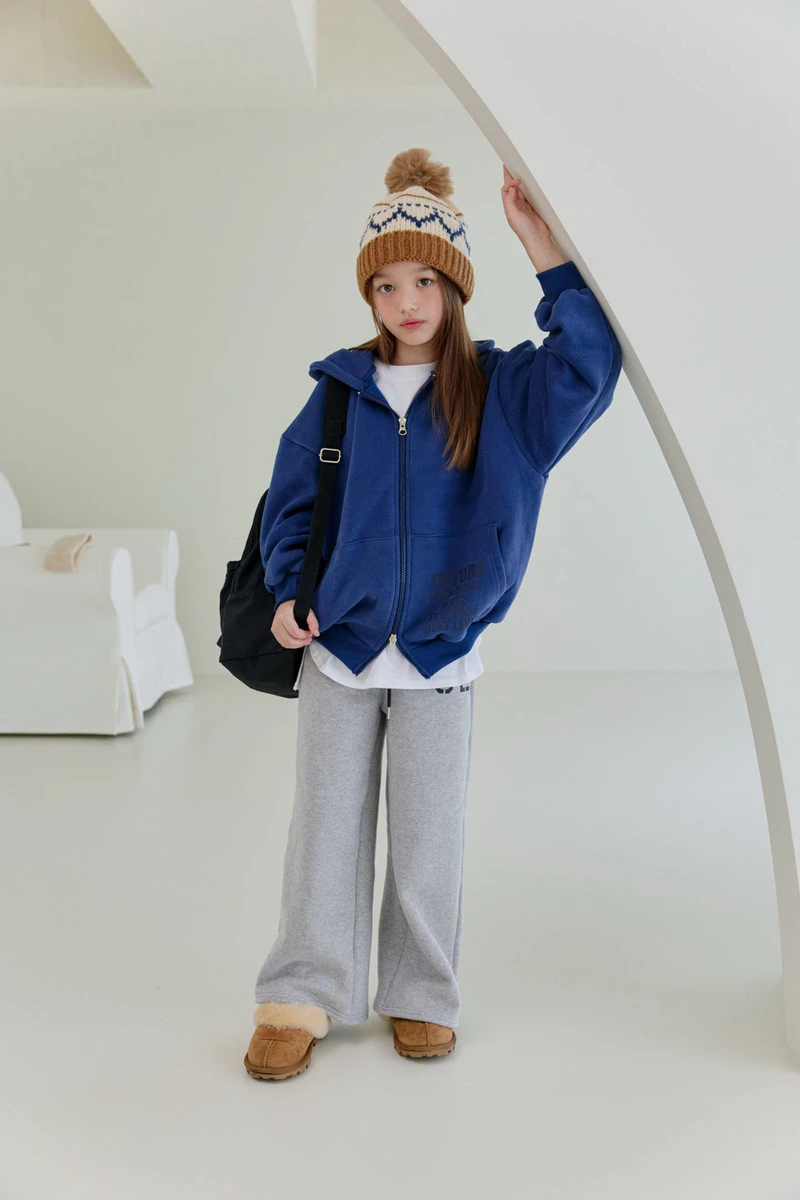 Double Fleece 62 Wide Pants by Dore Dore for Child - view 10