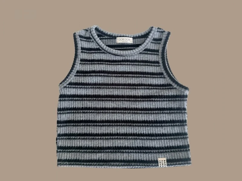 Striped Knit Vest by Dore Dore for Child - view 6