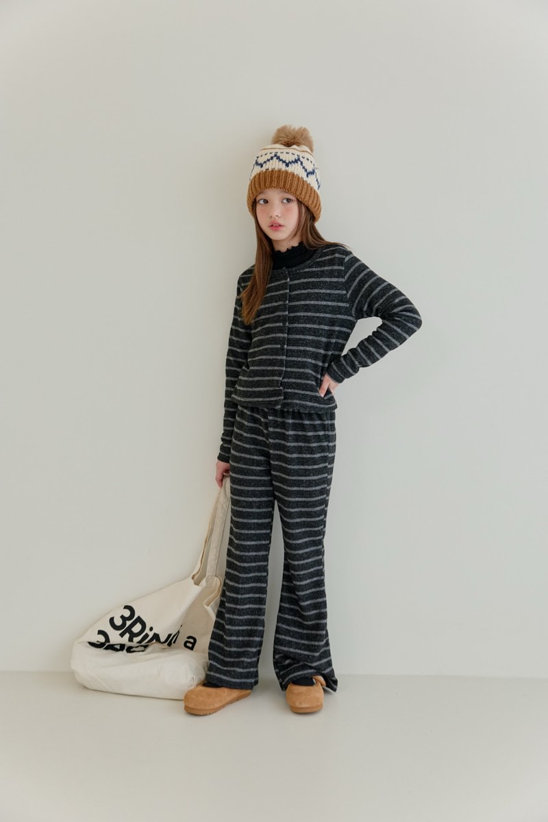 Boucle Peach Jeggings by Dore Dore for Child - view 11