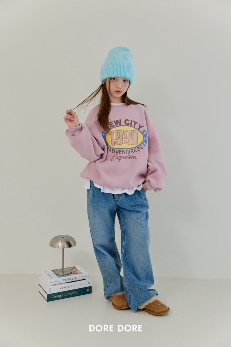 Double Fleece New City Sweatshirt by Dore Dore for Child - view 8