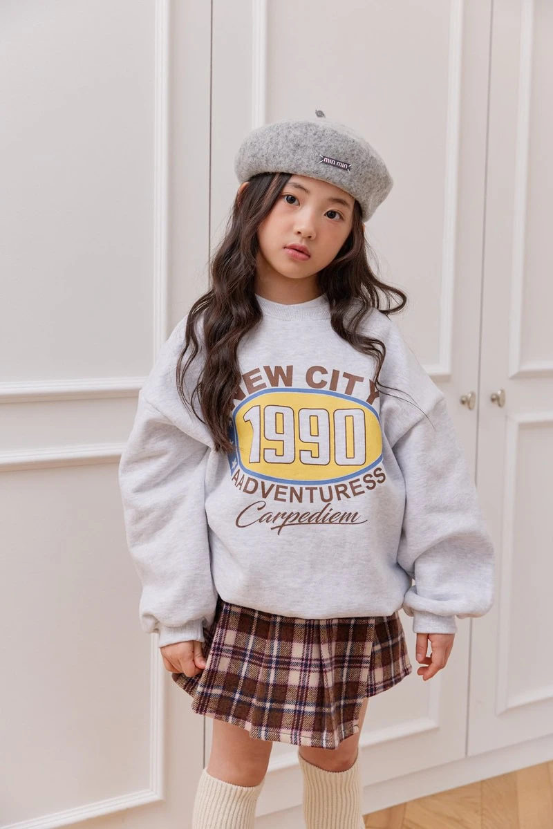 Velour Woolen Check Shorts by Dore Dore for Child - view 11