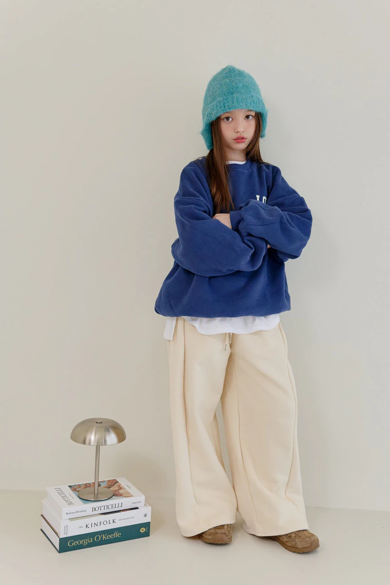 Double Fleece Love Sweatshirt by Dore Dore for Child - view 11