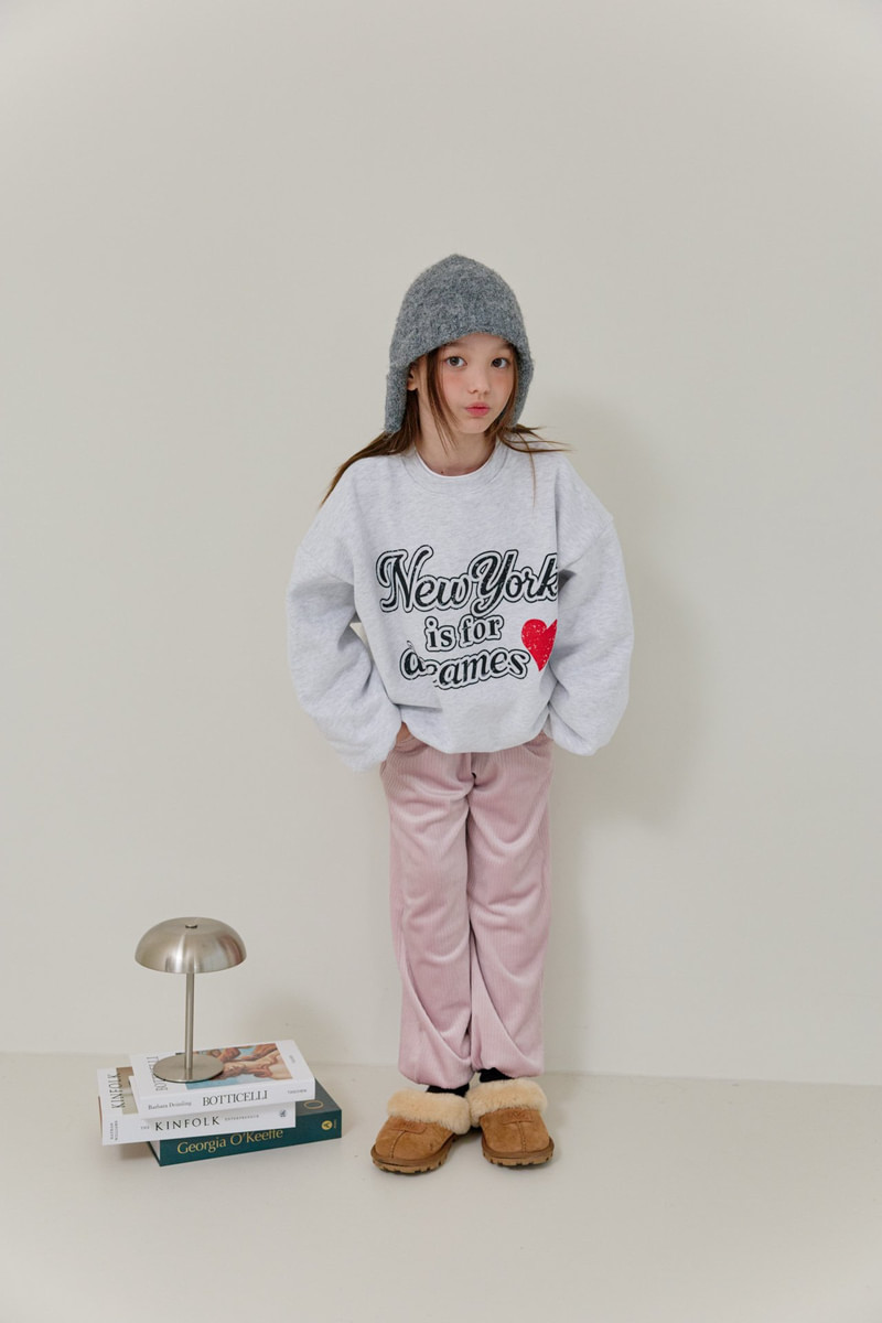 Double Fleece New York Sweatshirt by Dore Dore for Child - view 12