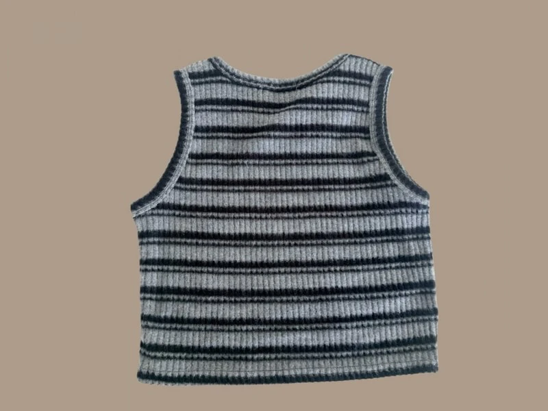 Striped Knit Vest by Dore Dore for Child - view 7