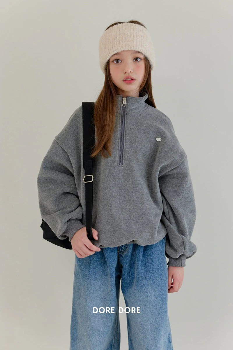 Double Fleece Half Zip-up by Dore Dore for Child - view 7