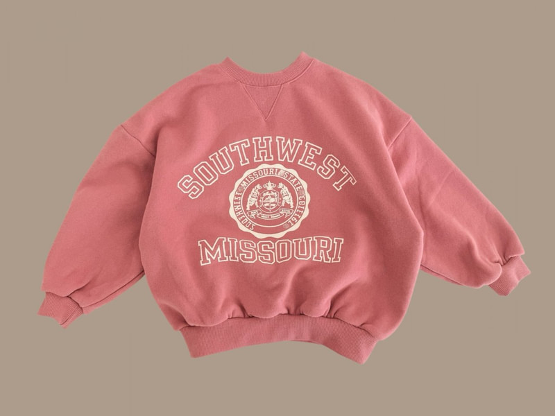 Double Fleece Triangle Sweatshirt by Dore Dore for Child - view 5