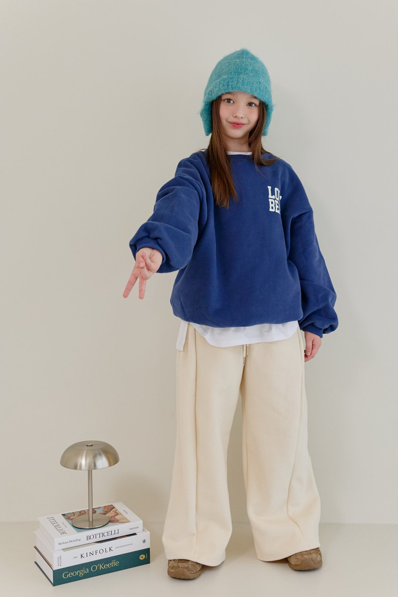 Double Fleece Love Sweatshirt by Dore Dore for Child - view 12