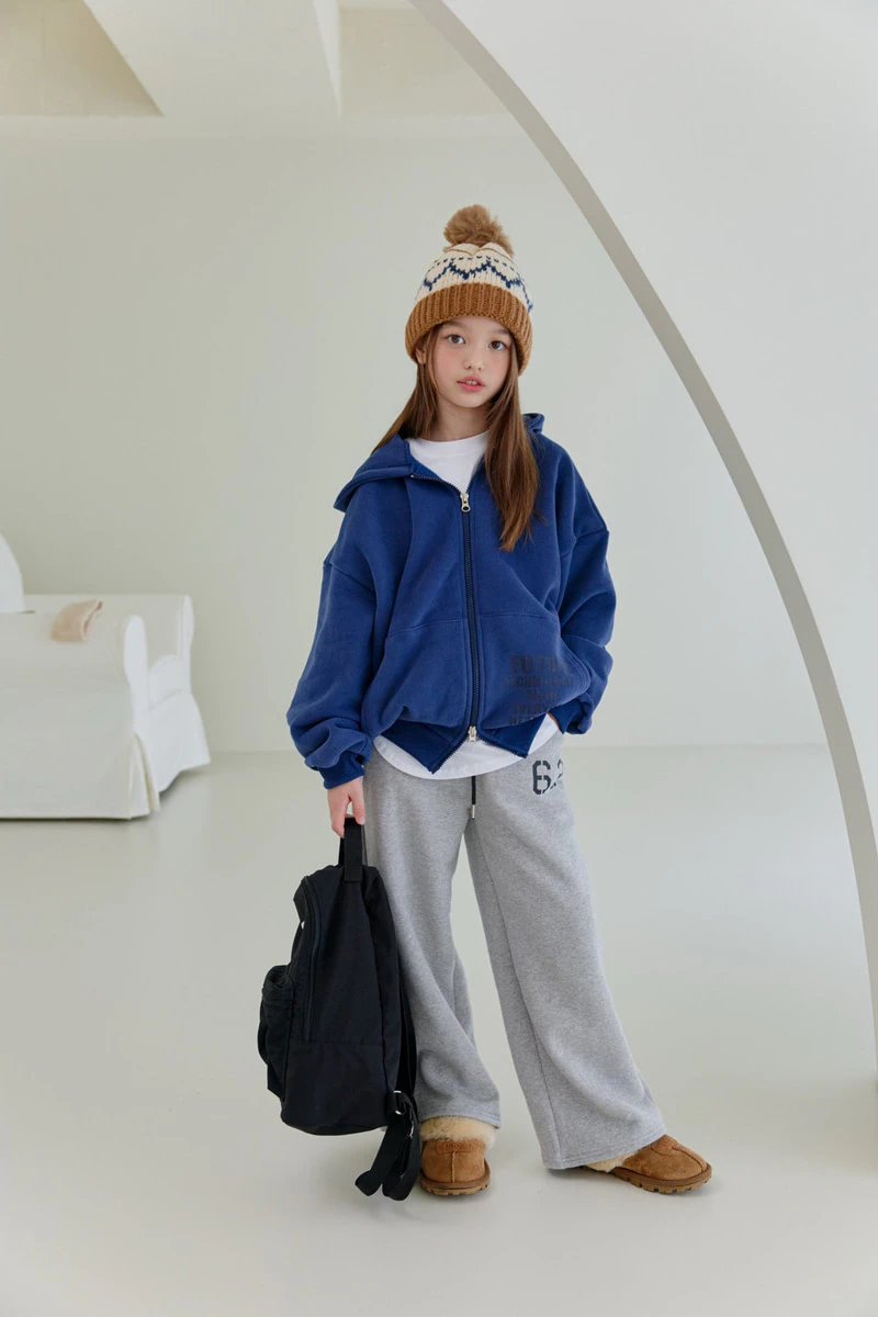 Double Fleece 62 Wide Pants by Dore Dore for Child - view 12