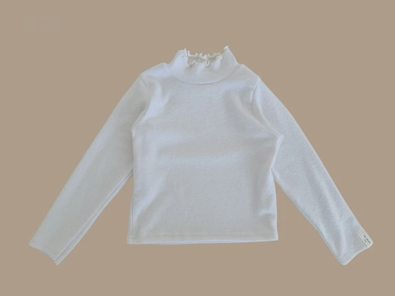Wave Half-neck Turtleneck Tee by Dore Dore for Child - view 3
