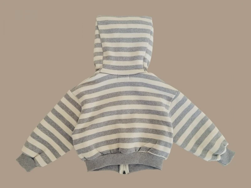 Double Fleece Cat Hooded Zip-up by Dore Dore for Child - view 4