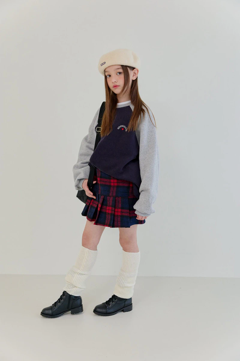 Double Fleece Raglan Sweatshirt by Dore Dore for Child - view 10