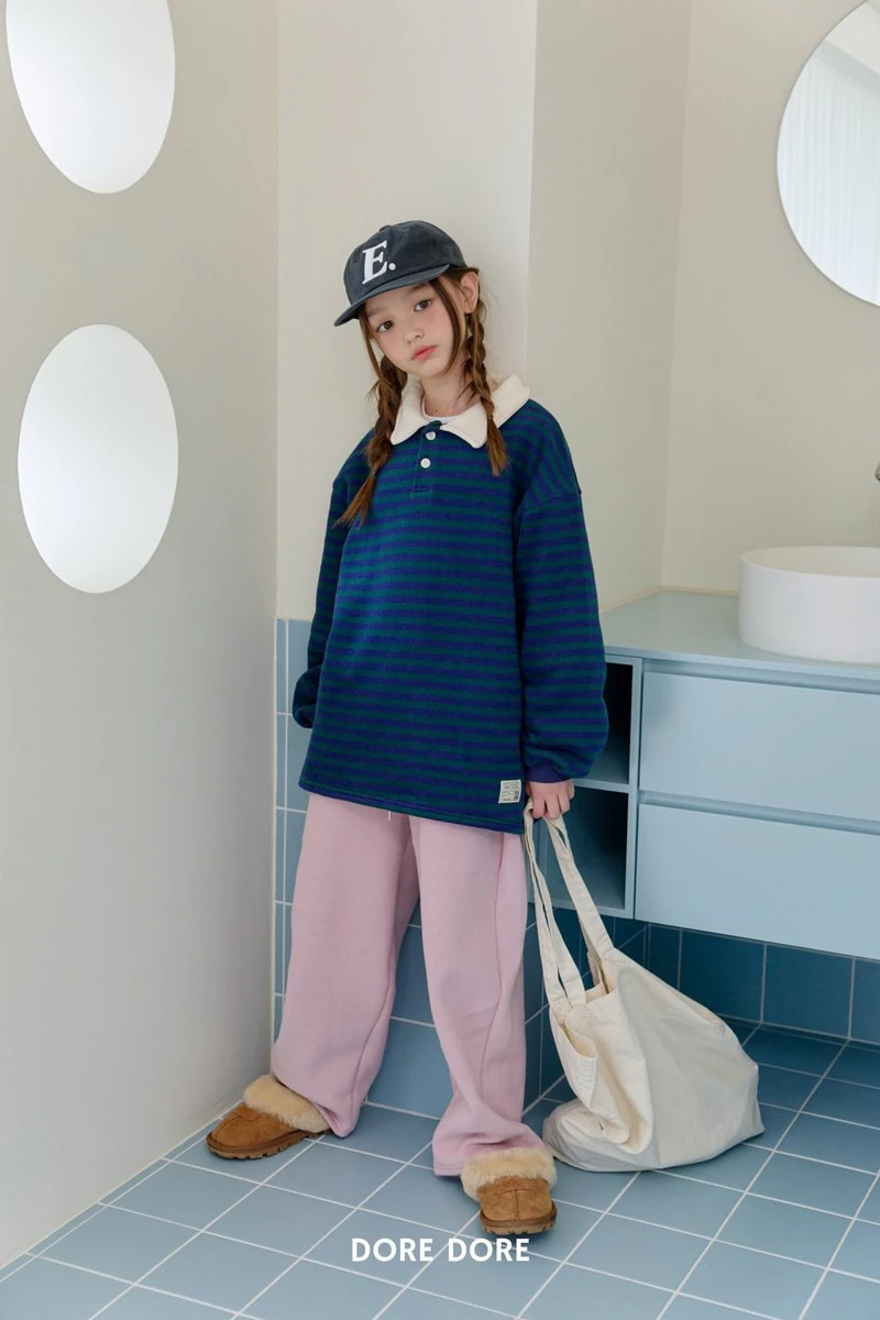Double Fleece Slit Pocket Pants by Dore Dore for Child - view 8