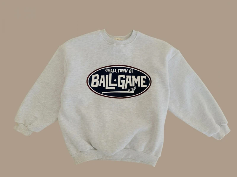 Double Fleece Ball Game Sweatshirt by Dore Dore for Child - view 5