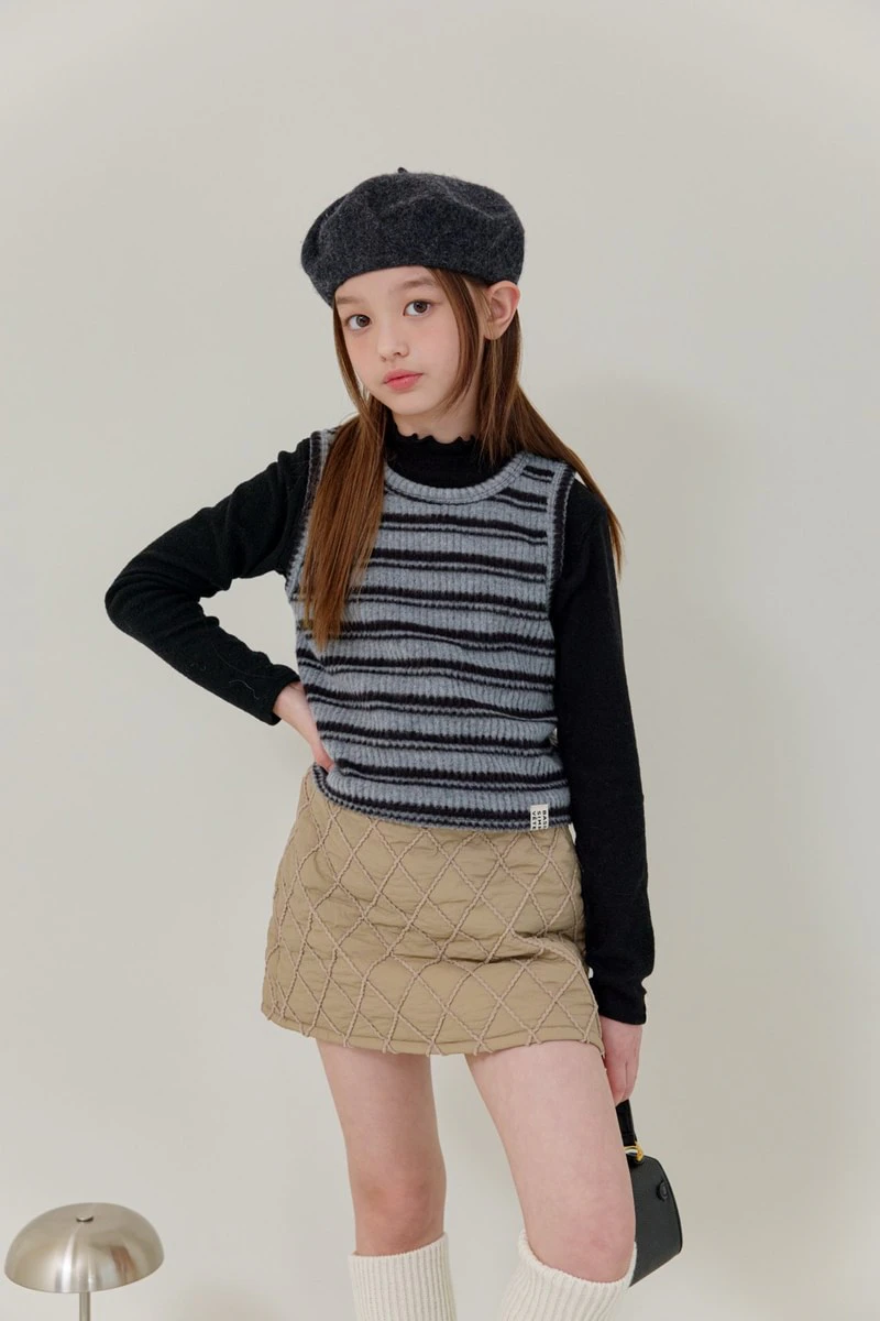 Striped Knit Vest by Dore Dore for Child - view 12