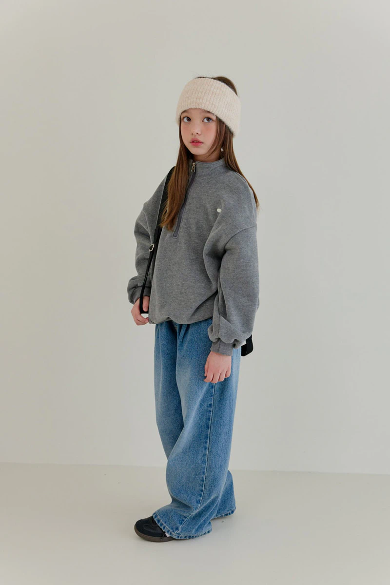 Double Fleece Half Zip-up by Dore Dore for Child - view 12