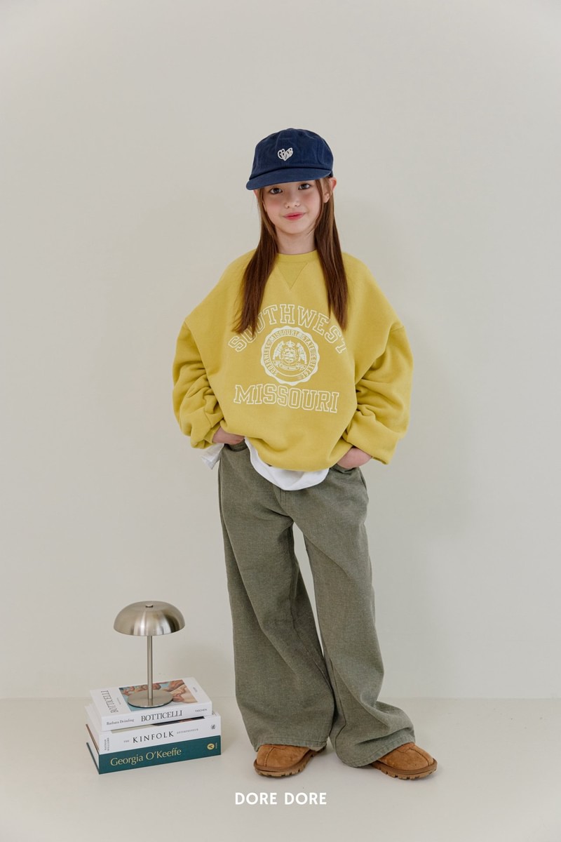 Double Fleece Triangle Sweatshirt by Dore Dore for Child - view 10