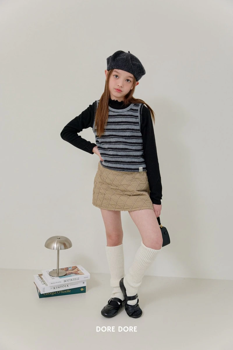 Striped Knit Vest by Dore Dore for Child - view 10
