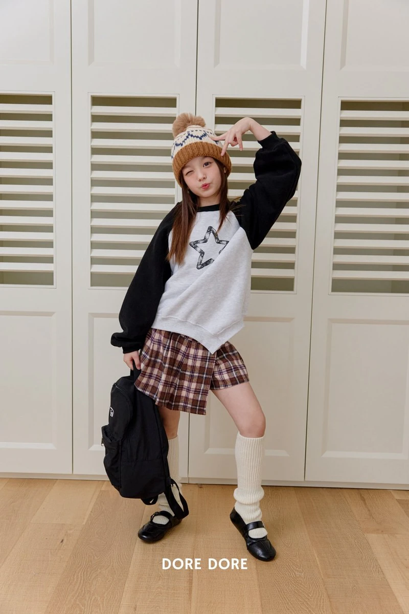 Double Fleece Asymmetric Sweatshirt by Dore Dore for Child - view 1