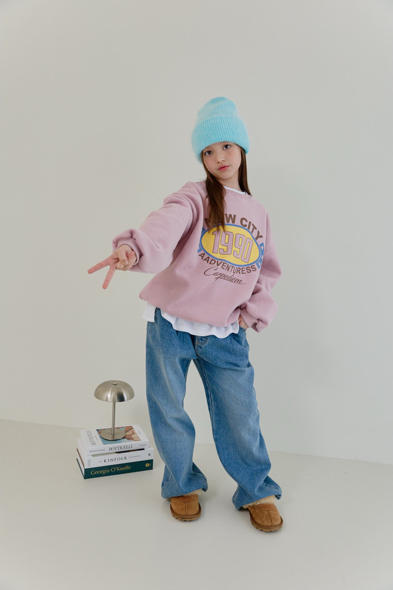 Double Fleece New City Sweatshirt by Dore Dore for Child - view 12