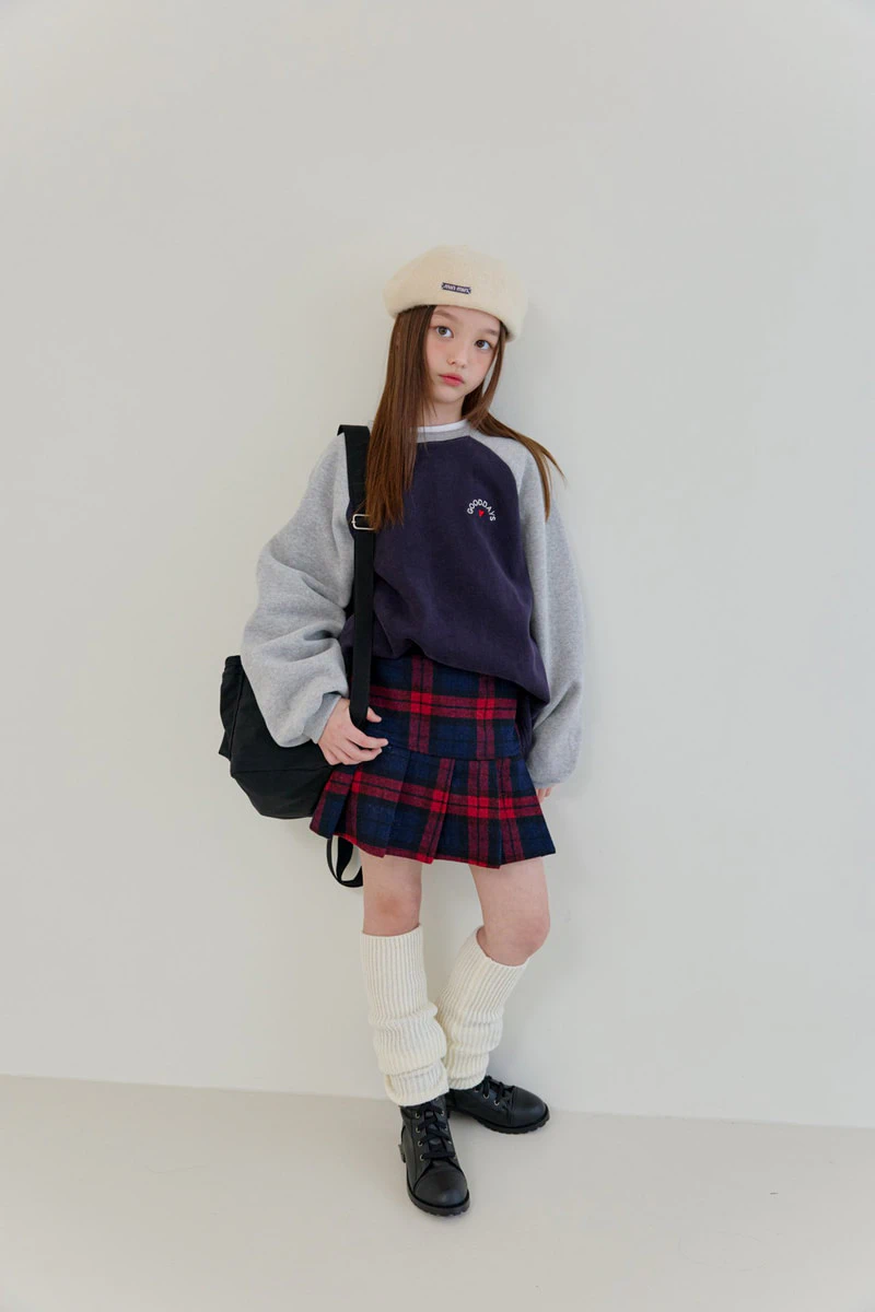 Double Fleece Raglan Sweatshirt by Dore Dore for Child - view 11