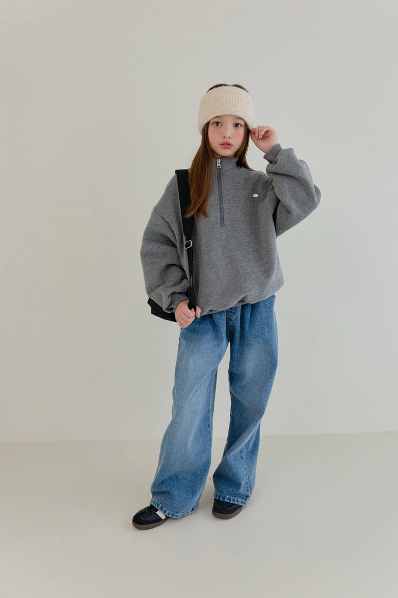 Double Fleece Half Zip-up by Dore Dore for Child - view 10
