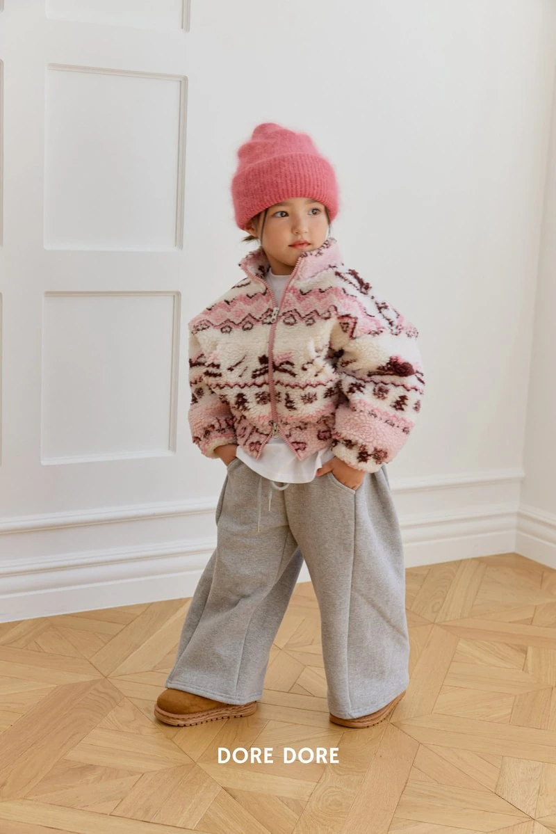 Double Fleece Balloon Pants by Dore Dore for Child - view 7