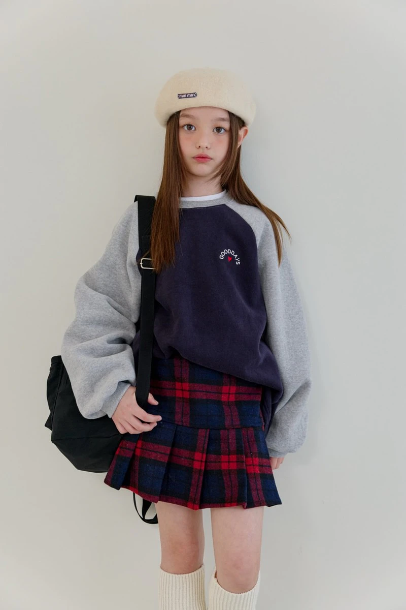 Double Fleece Raglan Sweatshirt by Dore Dore for Child - view 12