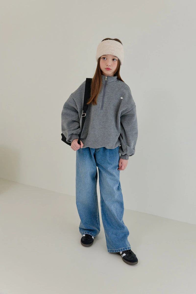 Double Fleece Half Zip-up by Dore Dore for Child - view 11